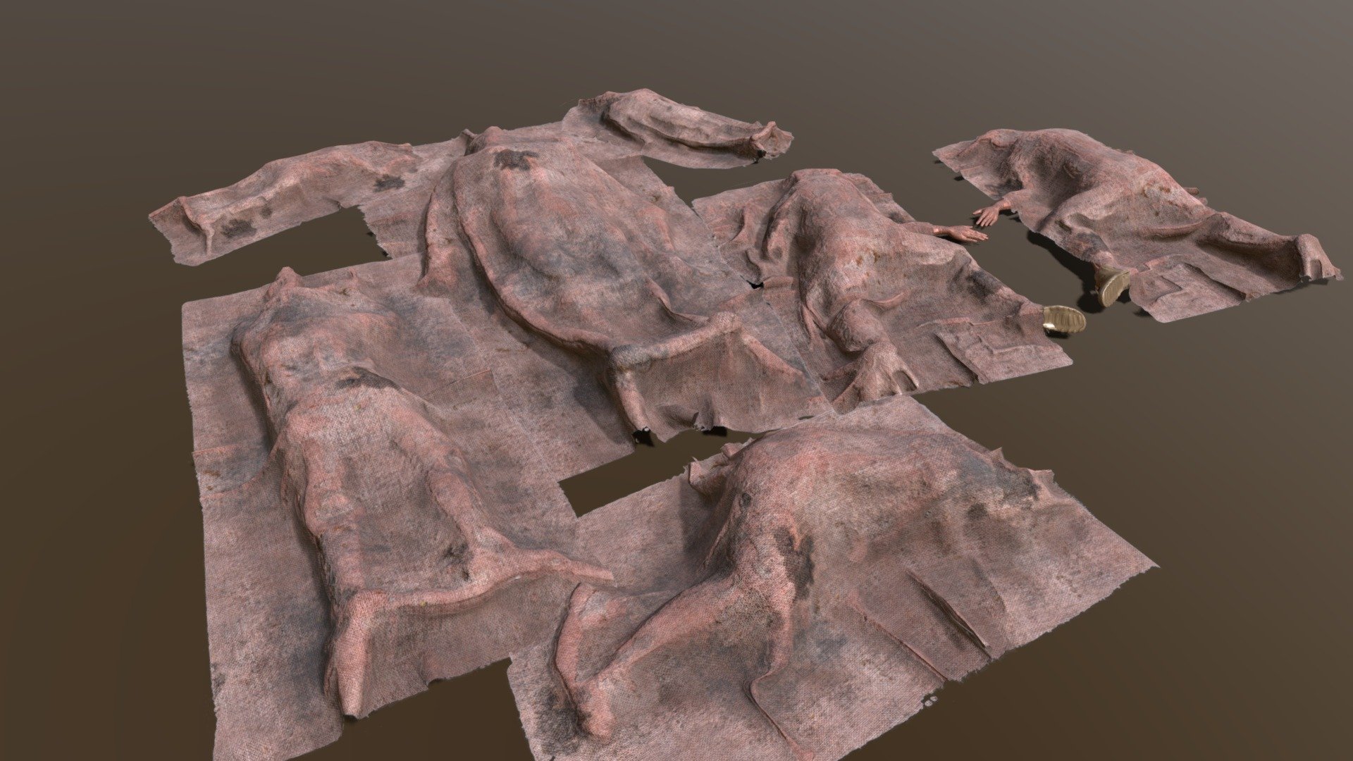 Dead Bodies 3d model