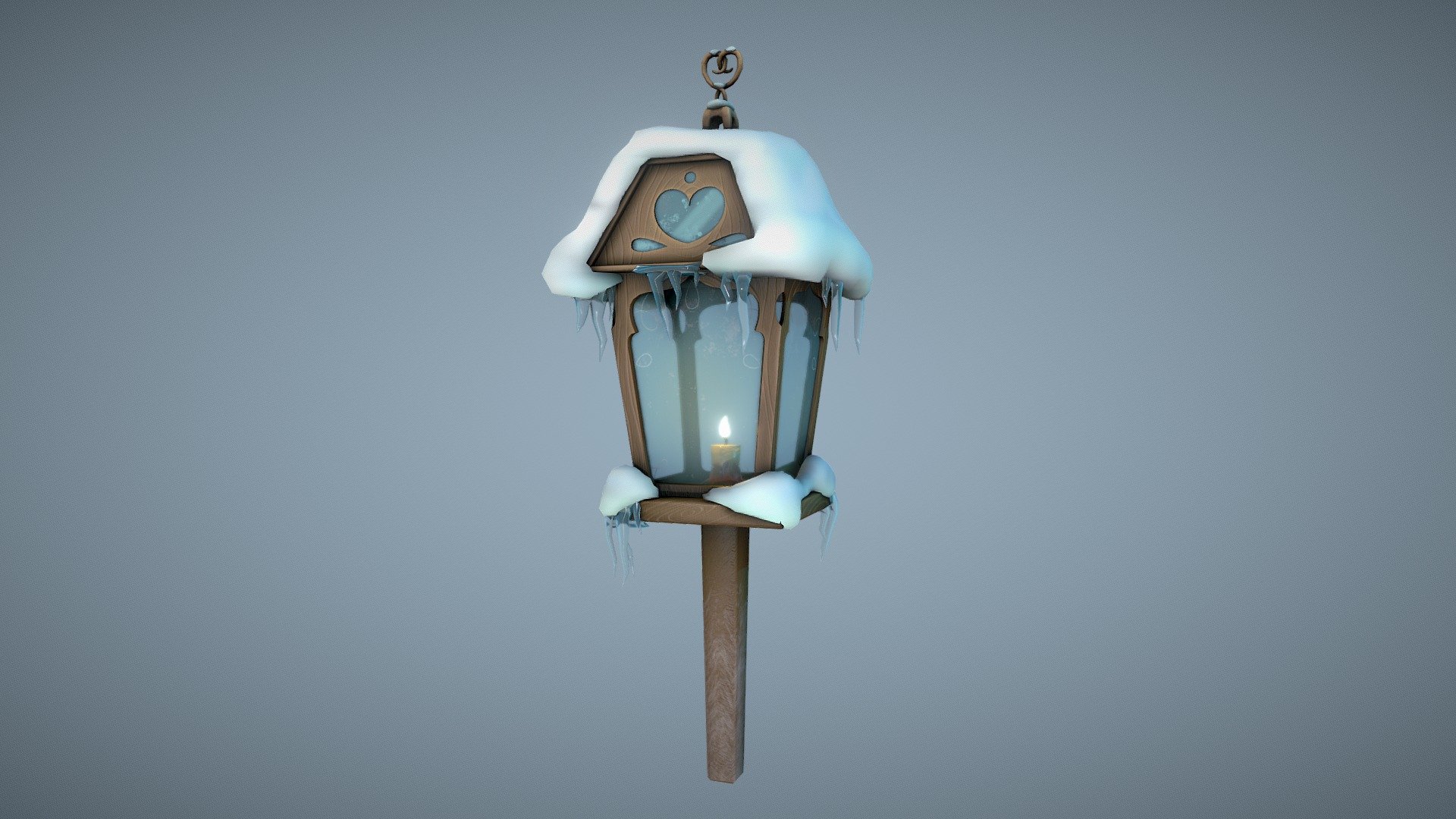 WINTER LANTERN 3d model