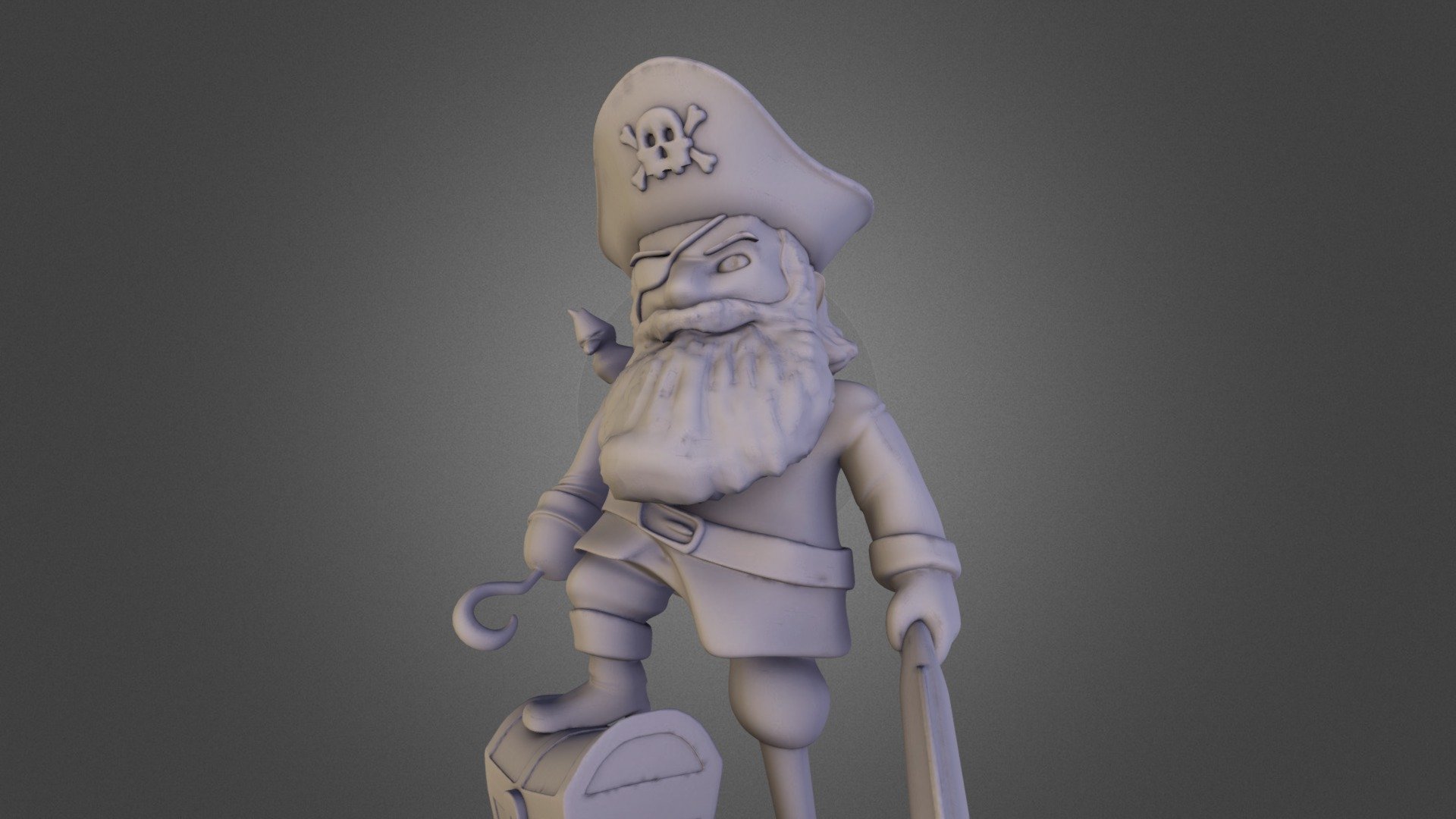 Pirate 3d model