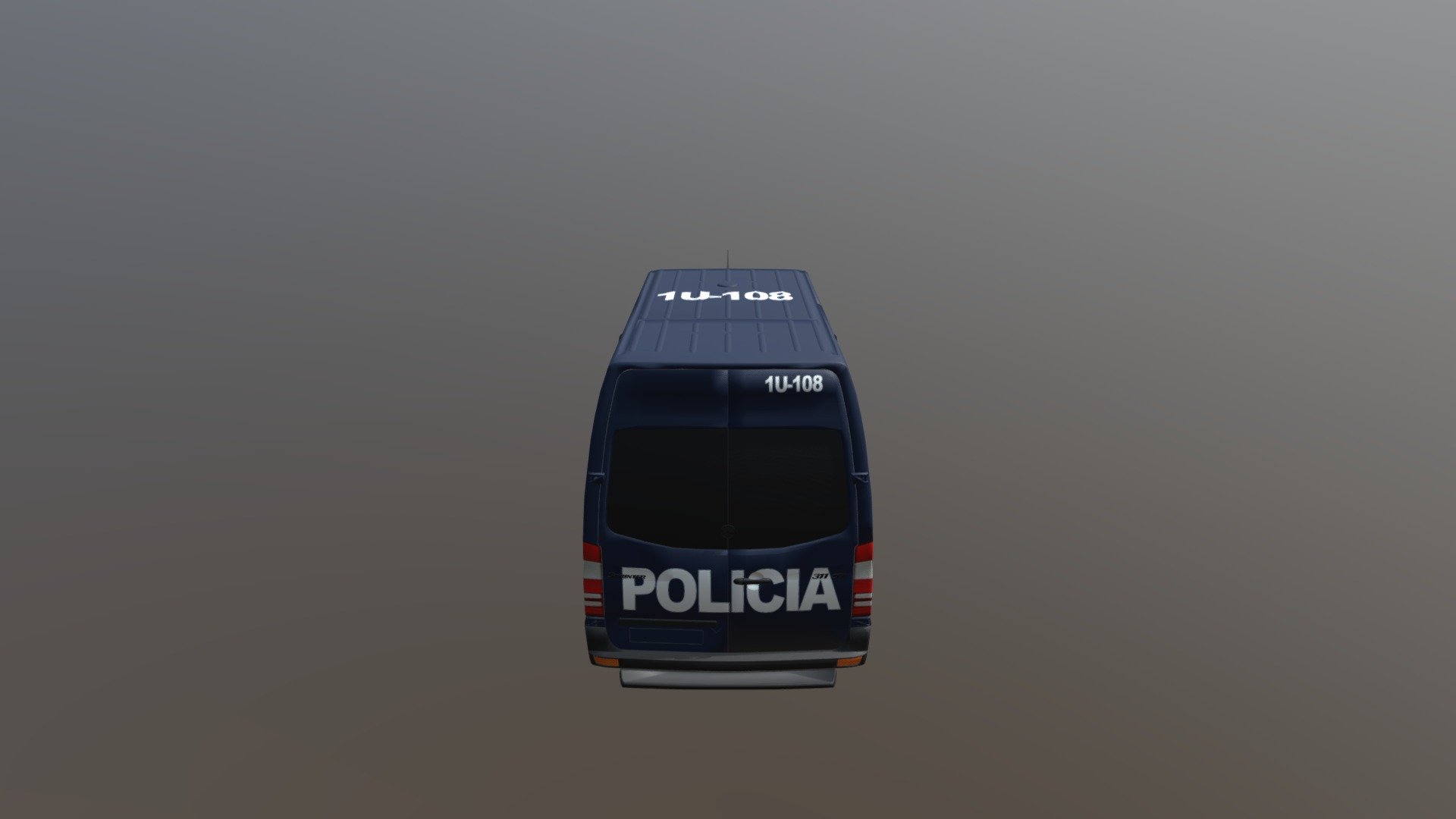 Mercedes Sprinter SWB UIP 3d model