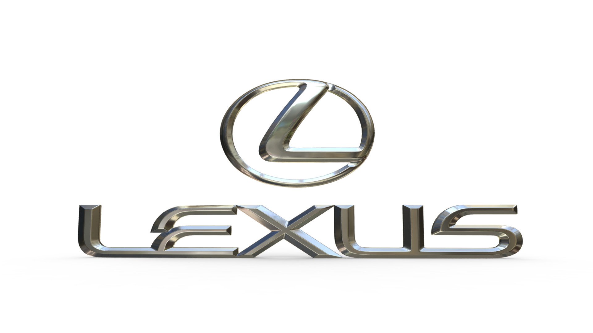 Lexus Logo 3d model