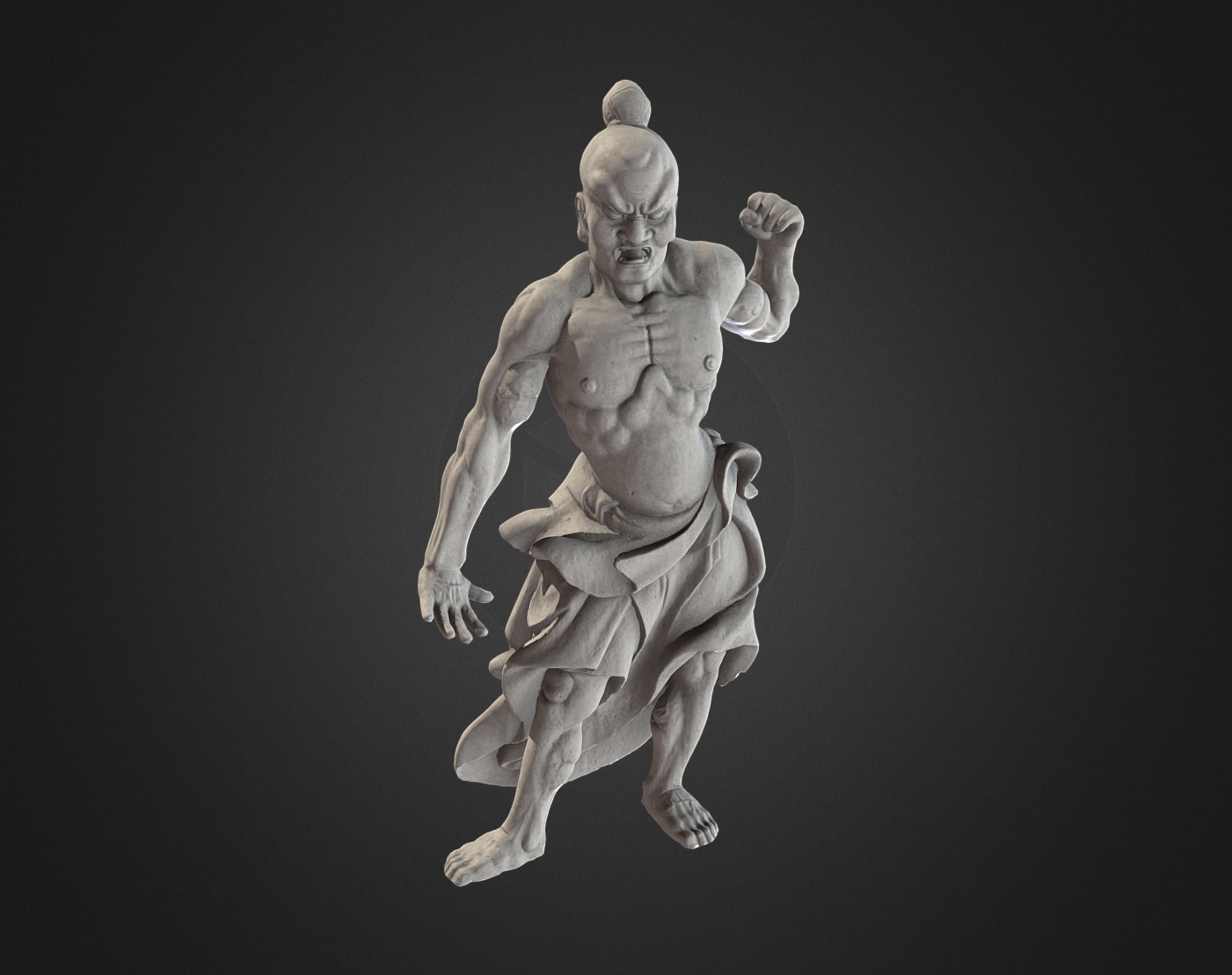 Temple guardian || Rijksmuseum Amsterdam 3d model