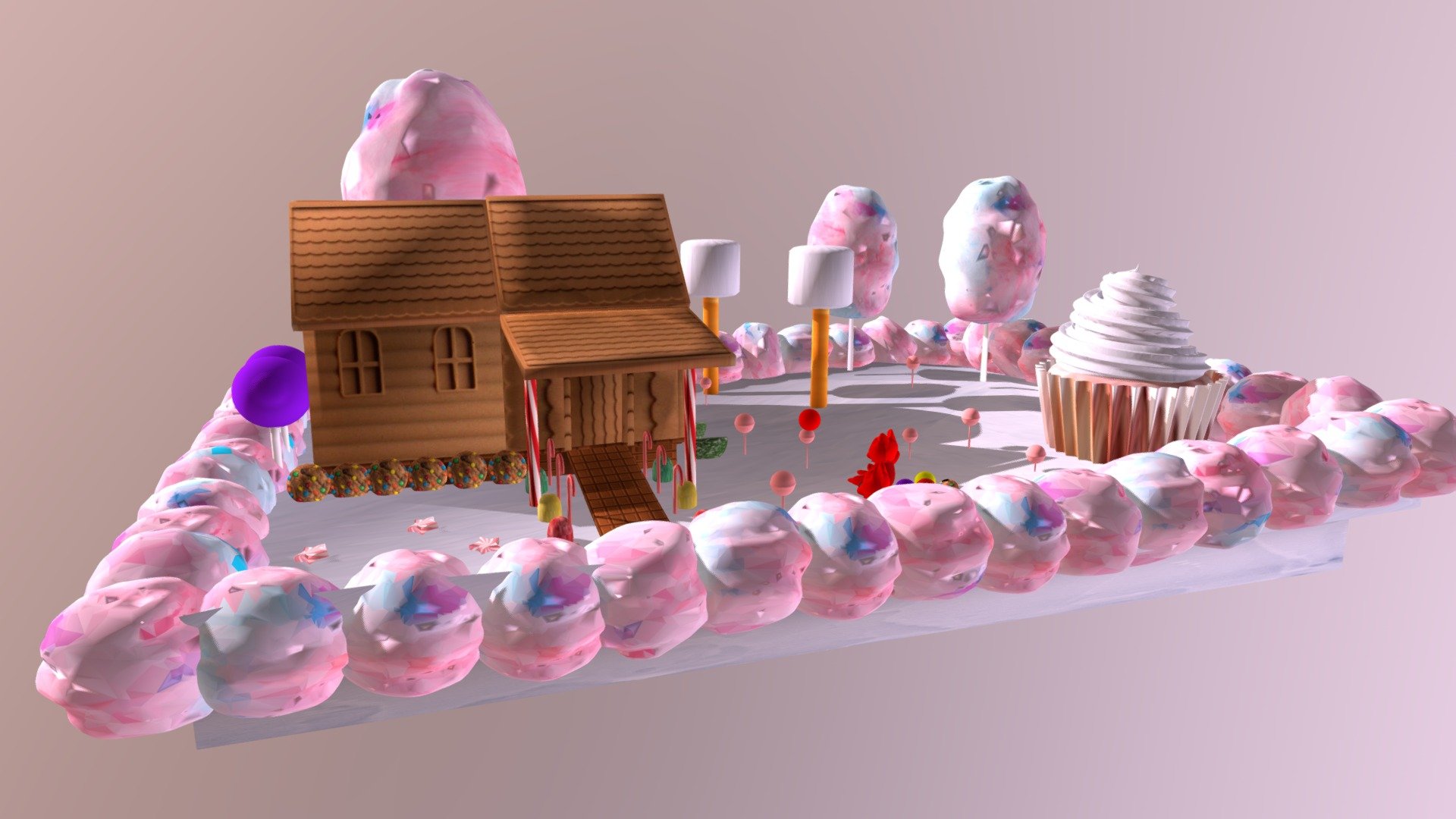 Candy 3d model