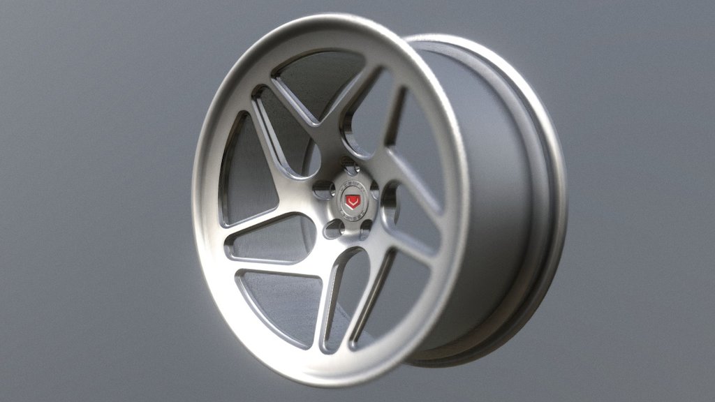 3D Vossen LC104T 3d model