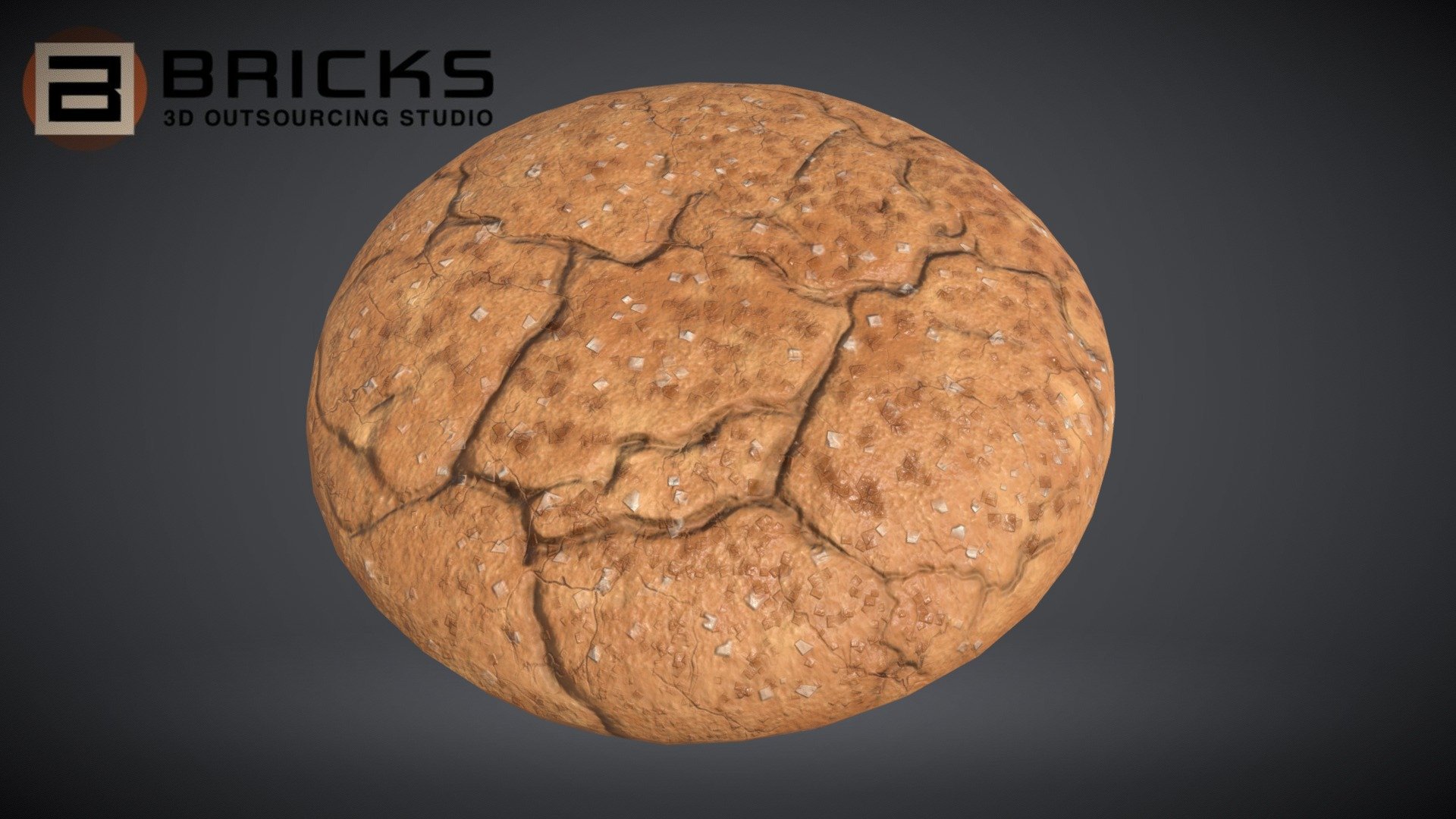 Cookie Molasses_FBX 3d model