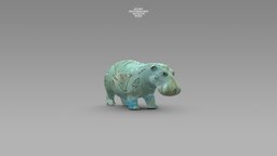 Hippopotamus figure