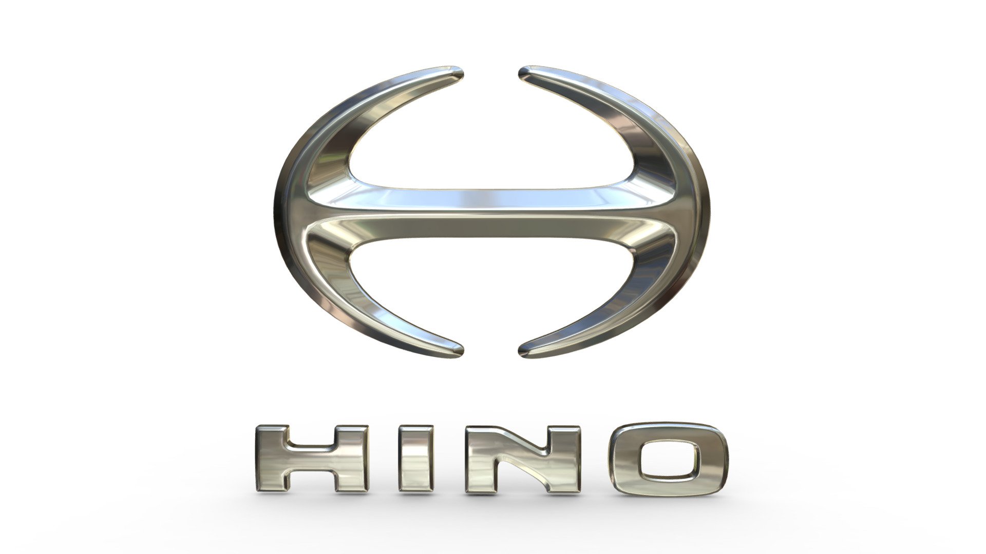 Hino Logo 3d model