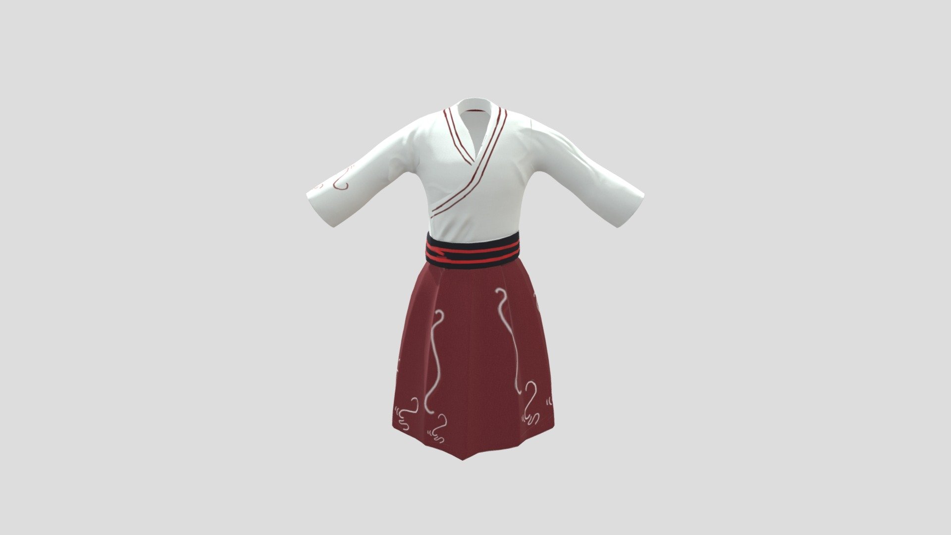 Chinese_Clothing 3d model