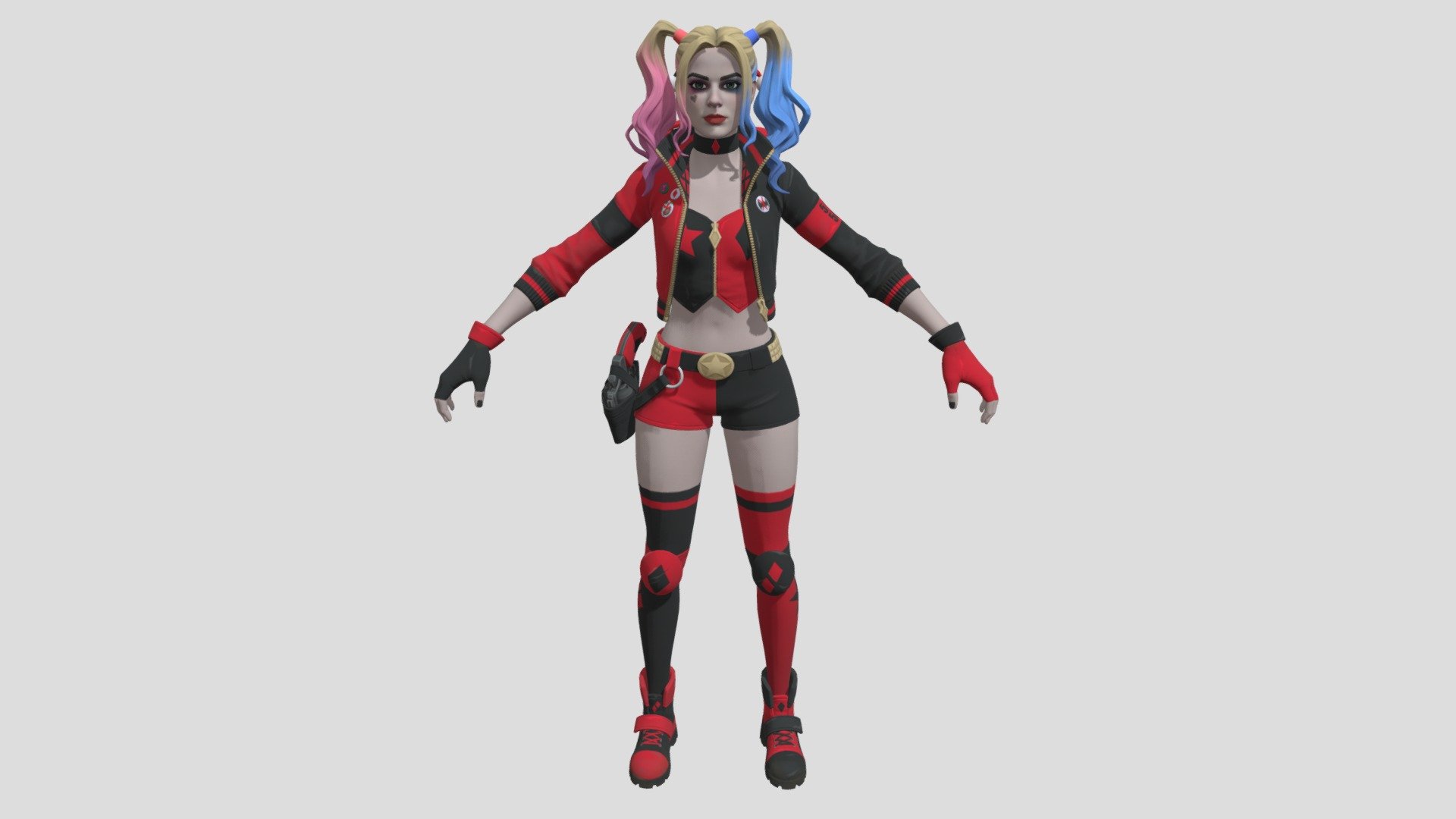 Fortnite: Harley Quinn V2 3d model