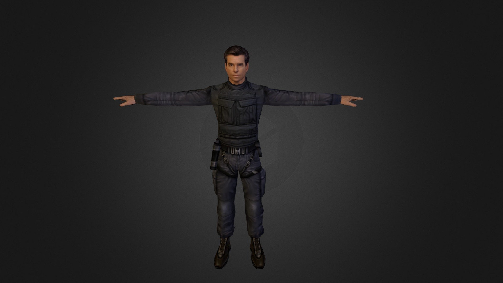 James Bond 3d model