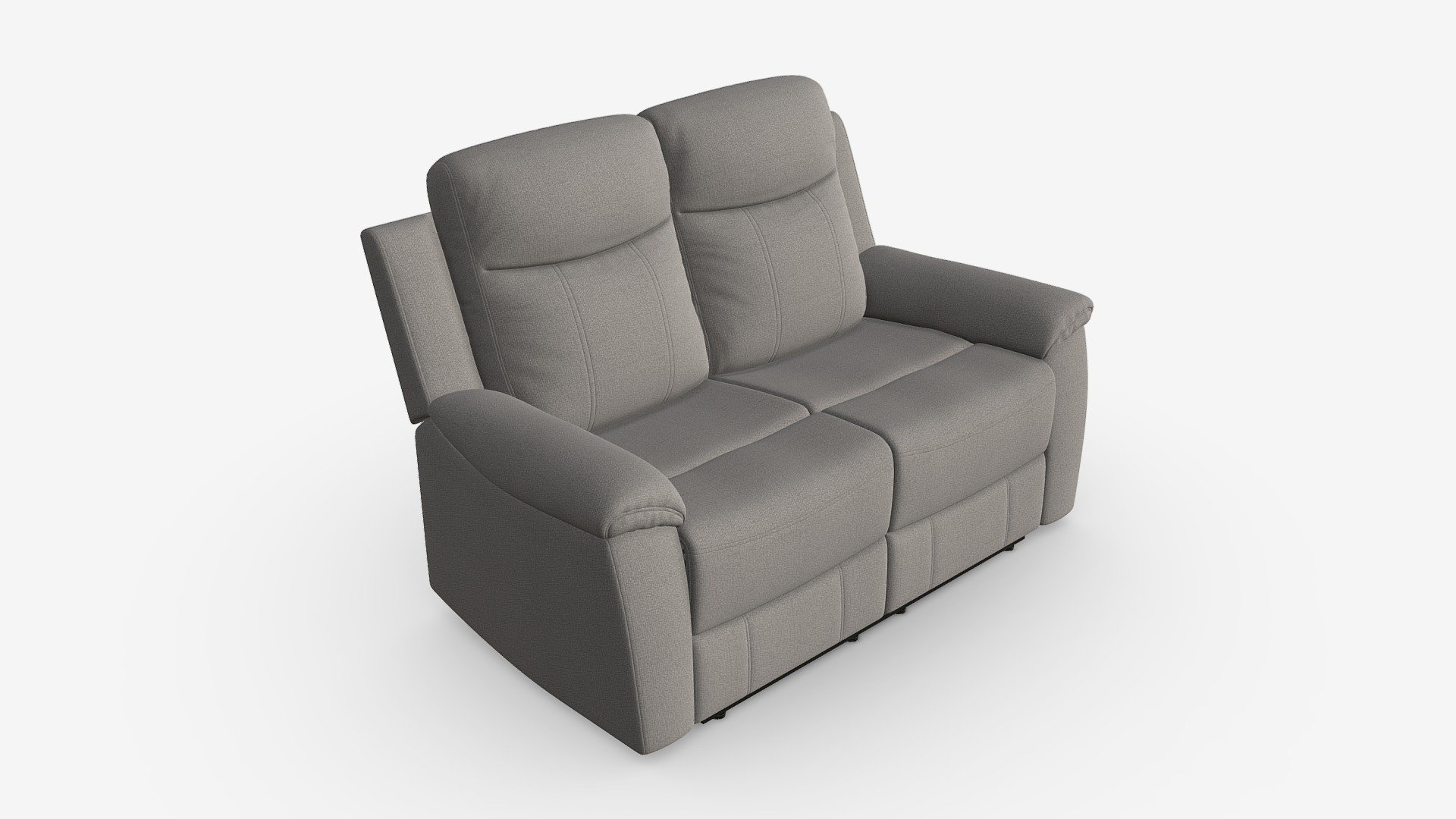 Sofa recliner Milo 2-seater 3d model