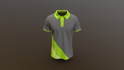 Fashion Polo Design 3D Look