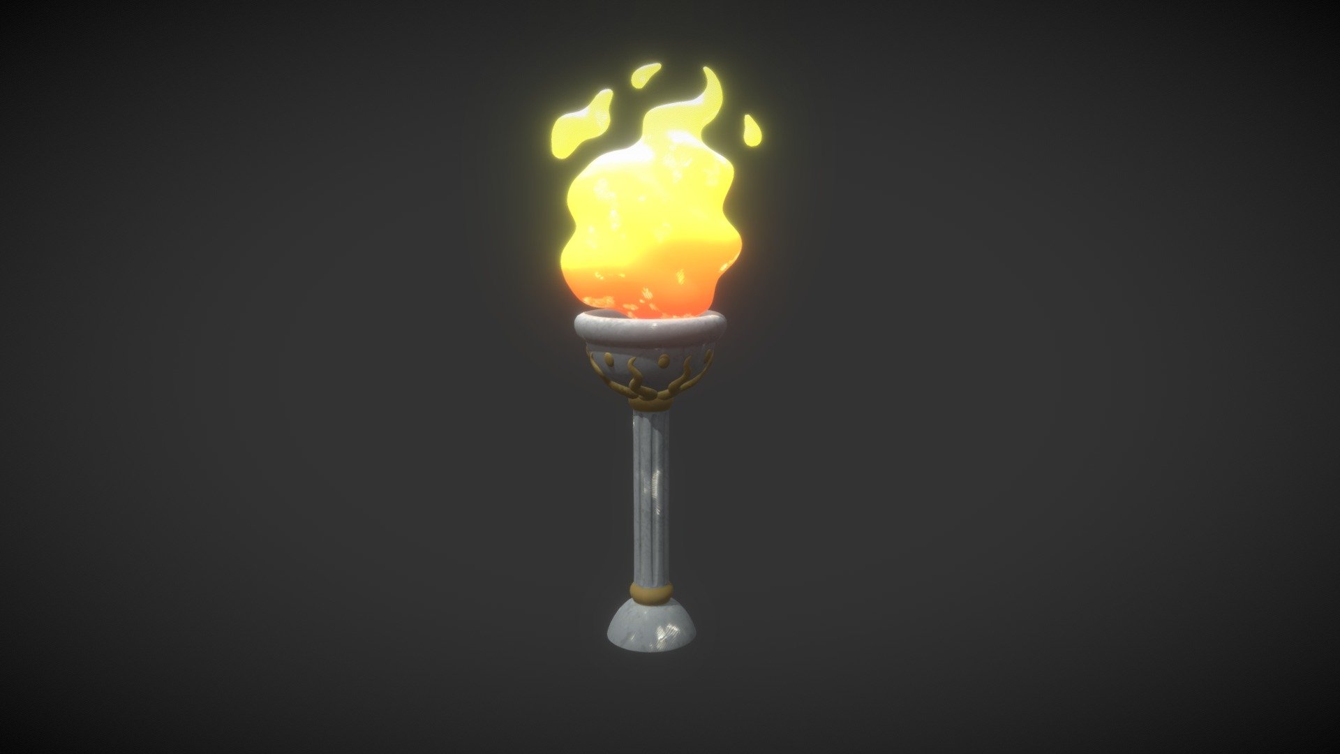 Torch 3d model