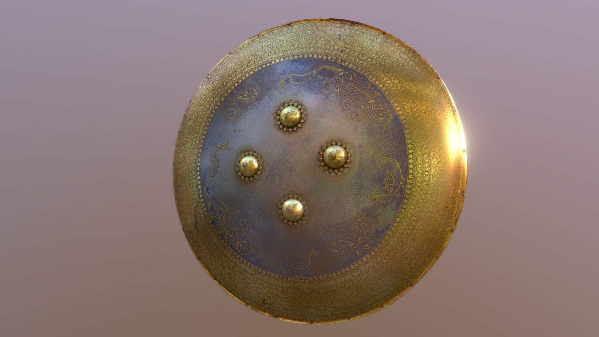 Lahore Shield (Royal Armouries Museum) 3d model