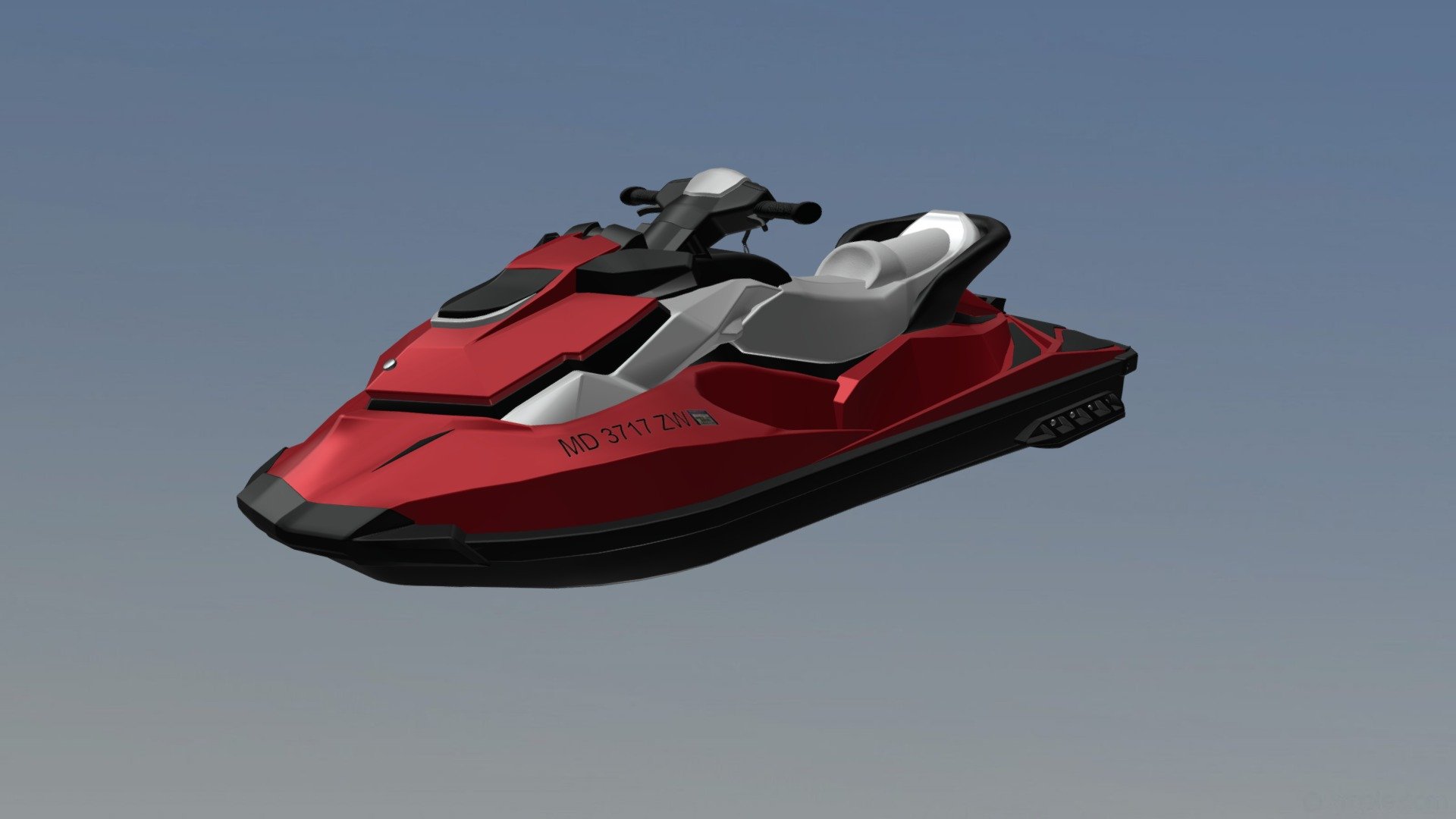 2012 Sea-Doo GTI SE 130 3d model