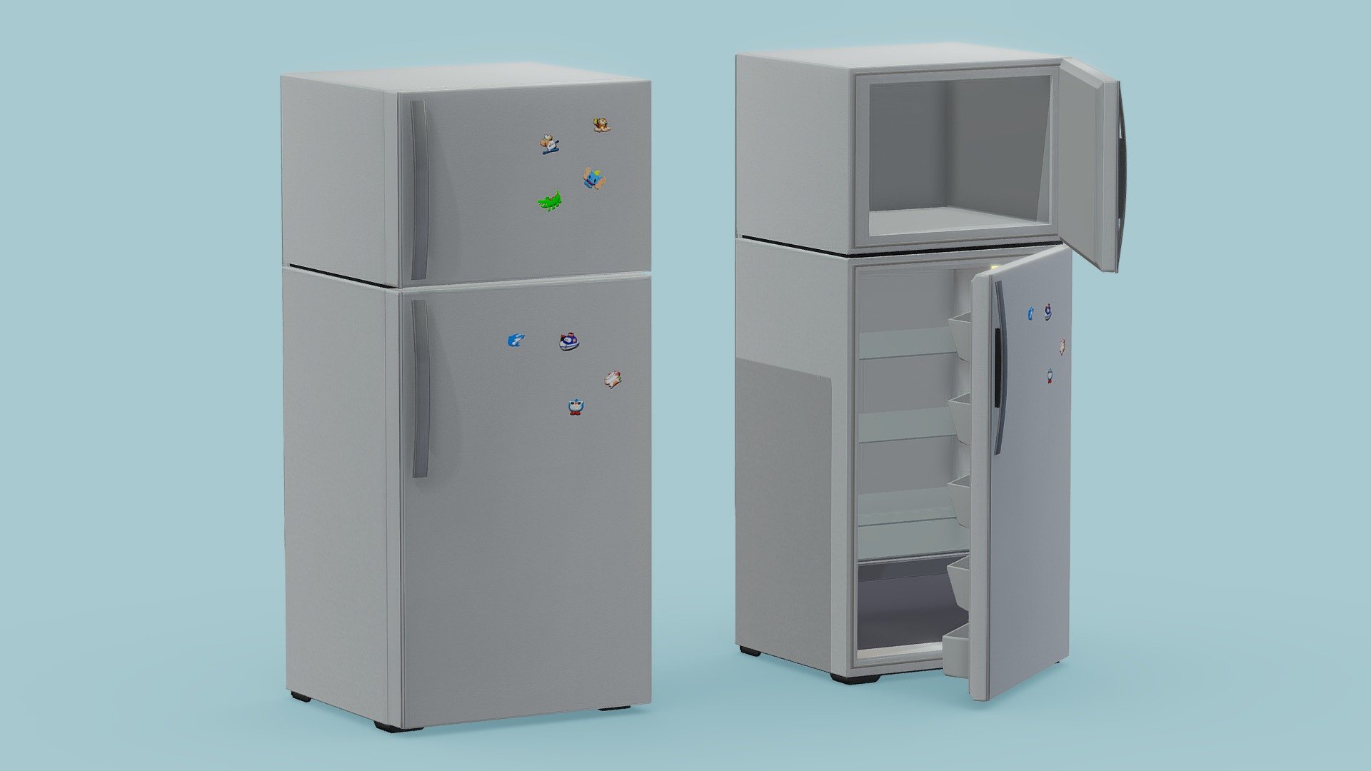 Refrigerators 3d model