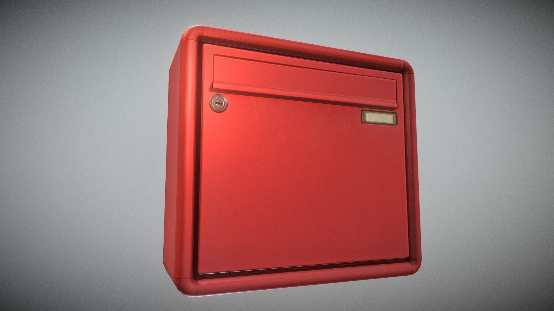 Mailbox (1) 3d model