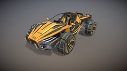 Racing Buggy game asset