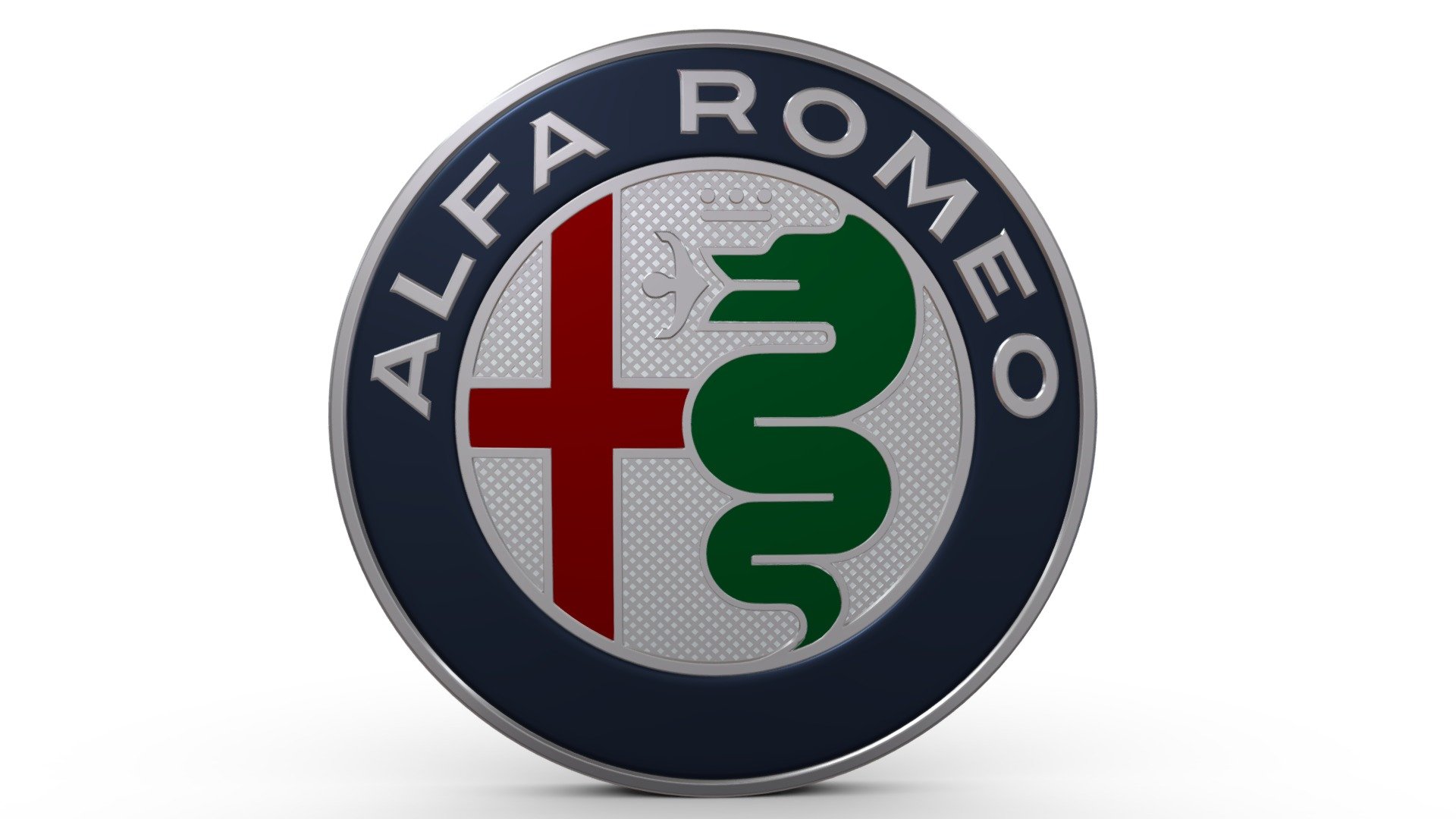 Alfa Romeo Logo 3d model