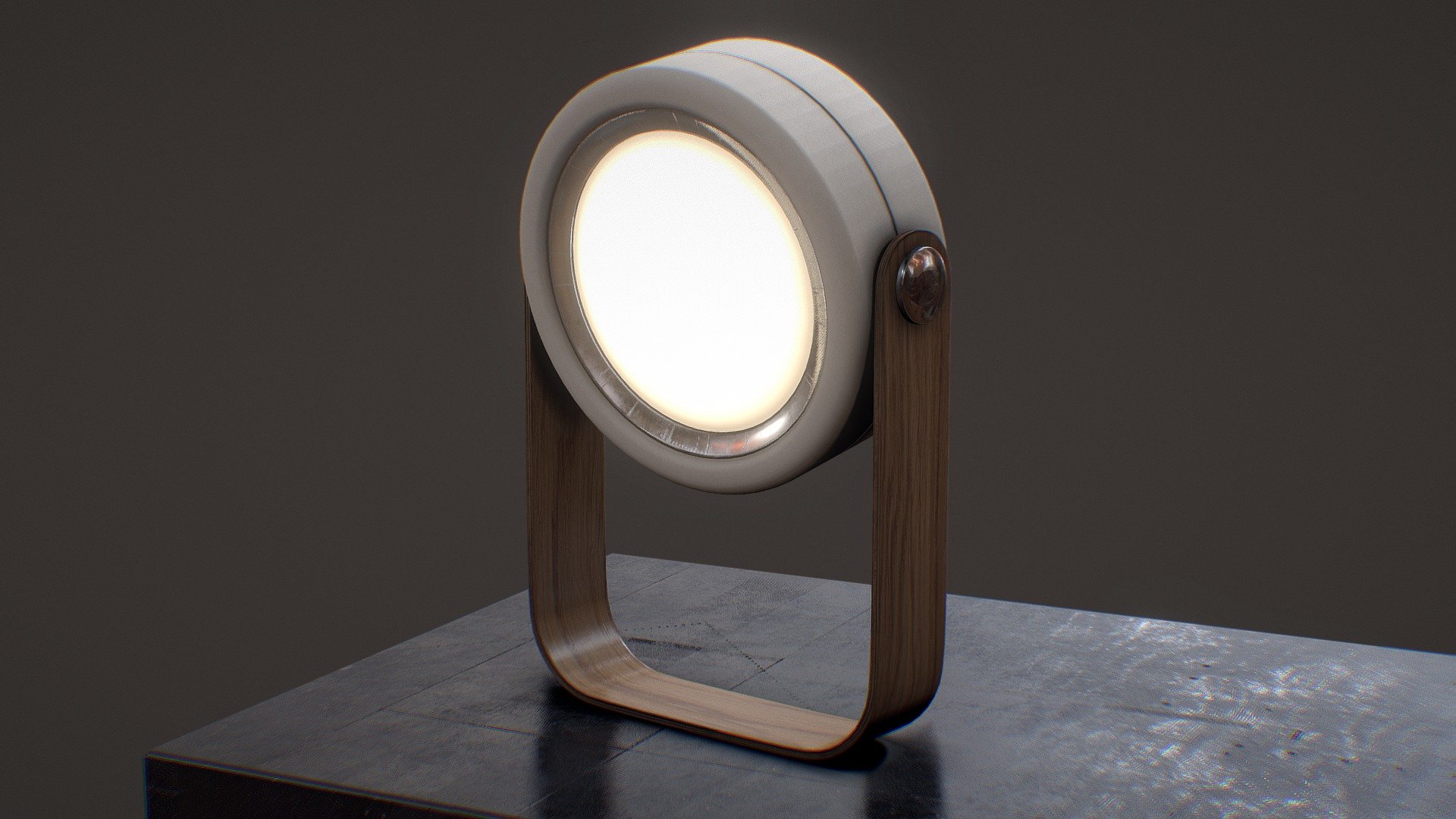 Modern Lamp 3d model