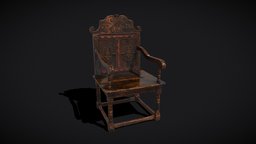 Antique Carved Chair