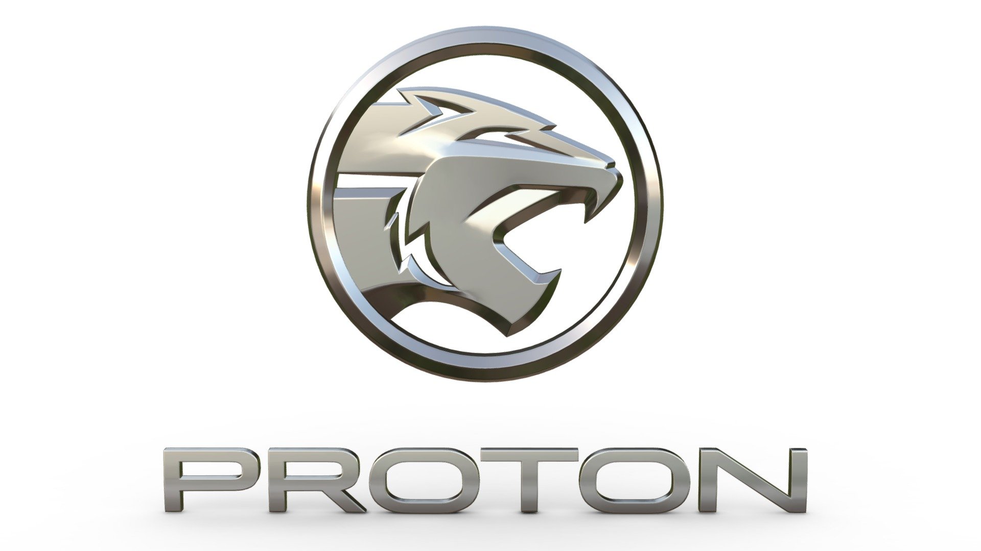 Proton Logo 3d model