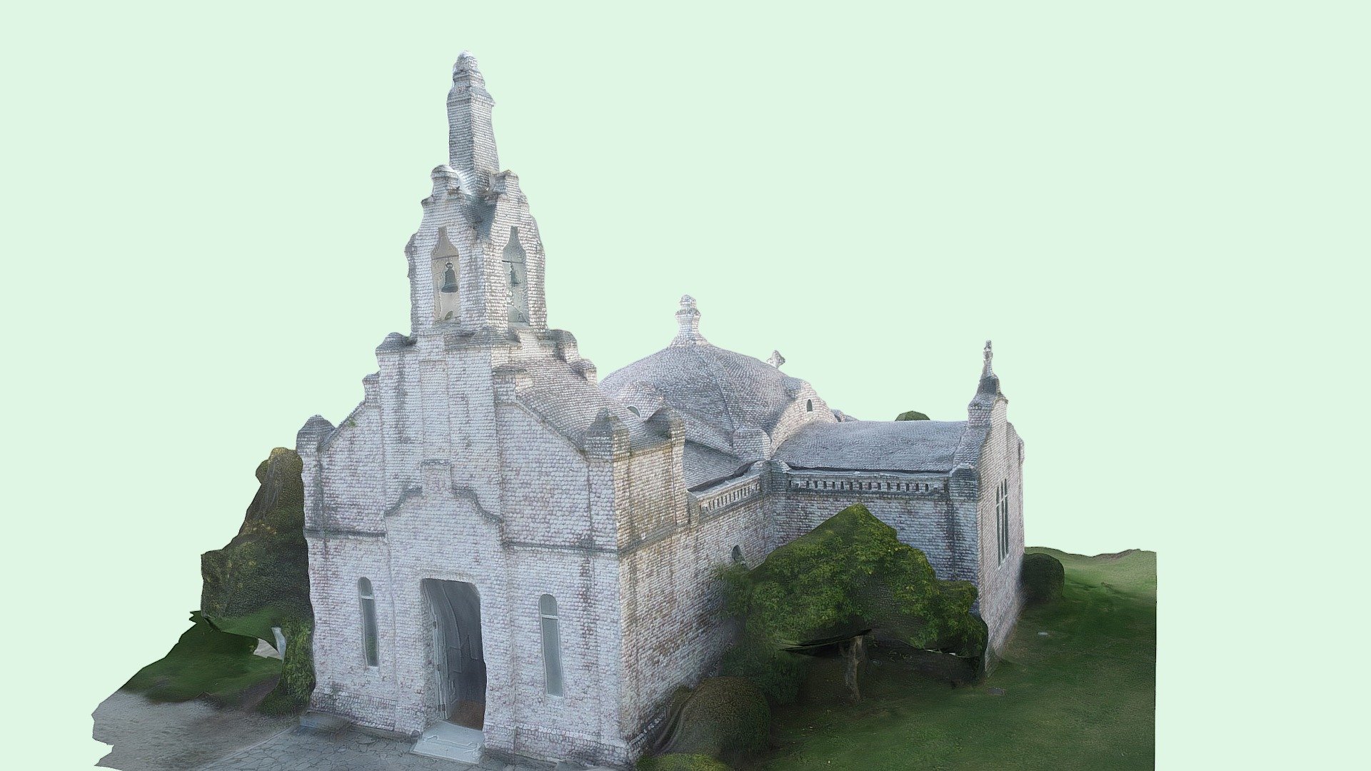 Capilla das Conchas de A Toxa 3d model