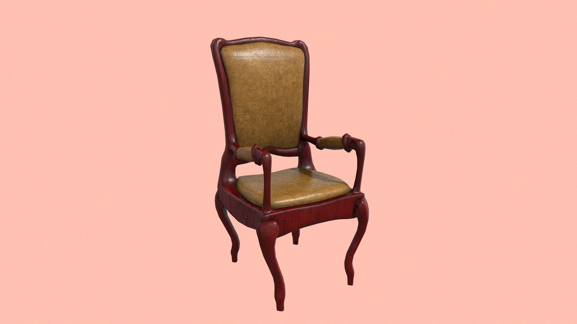 Victorian Chair 3d model