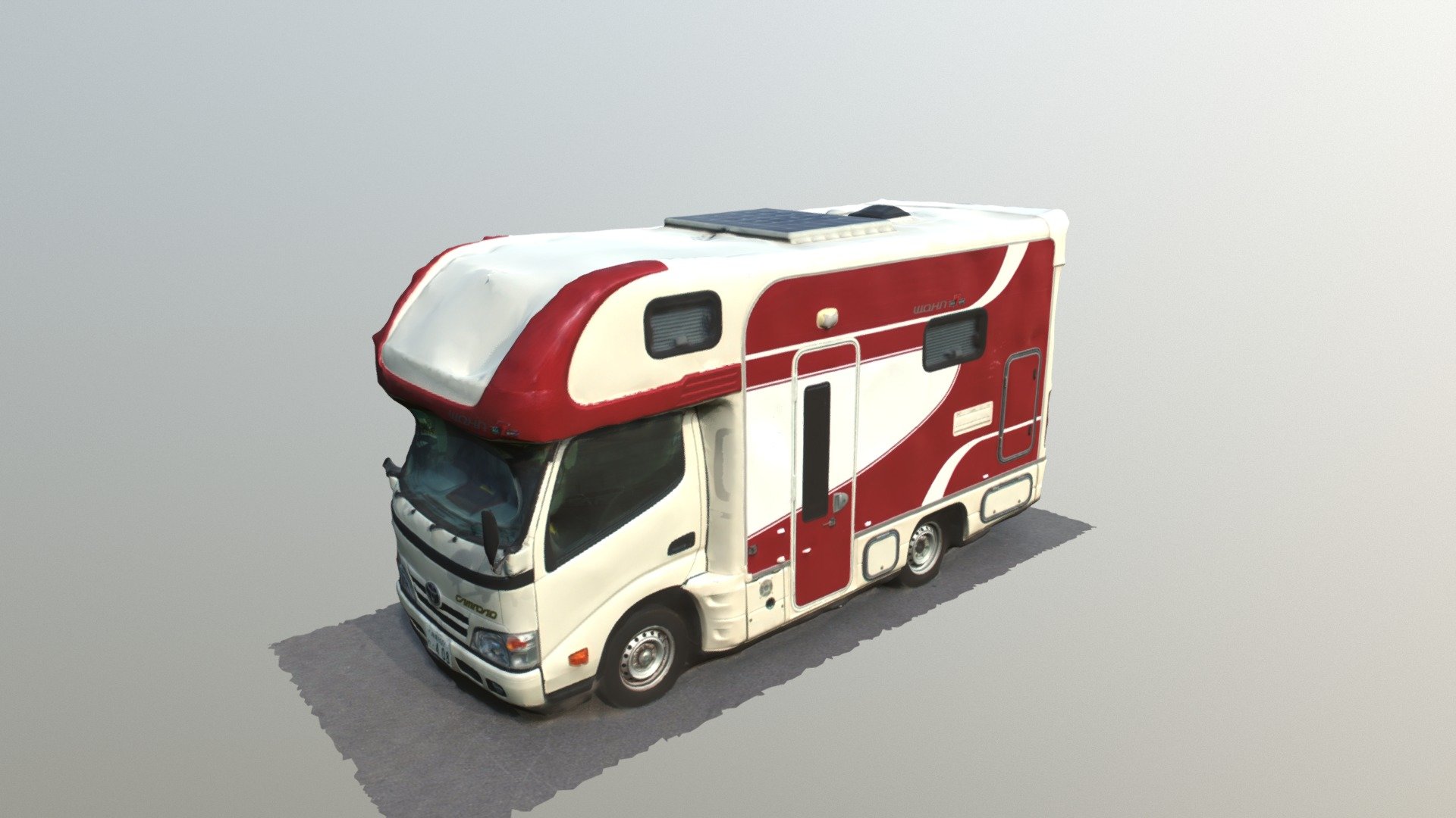 OTSrentacar camper 3d model