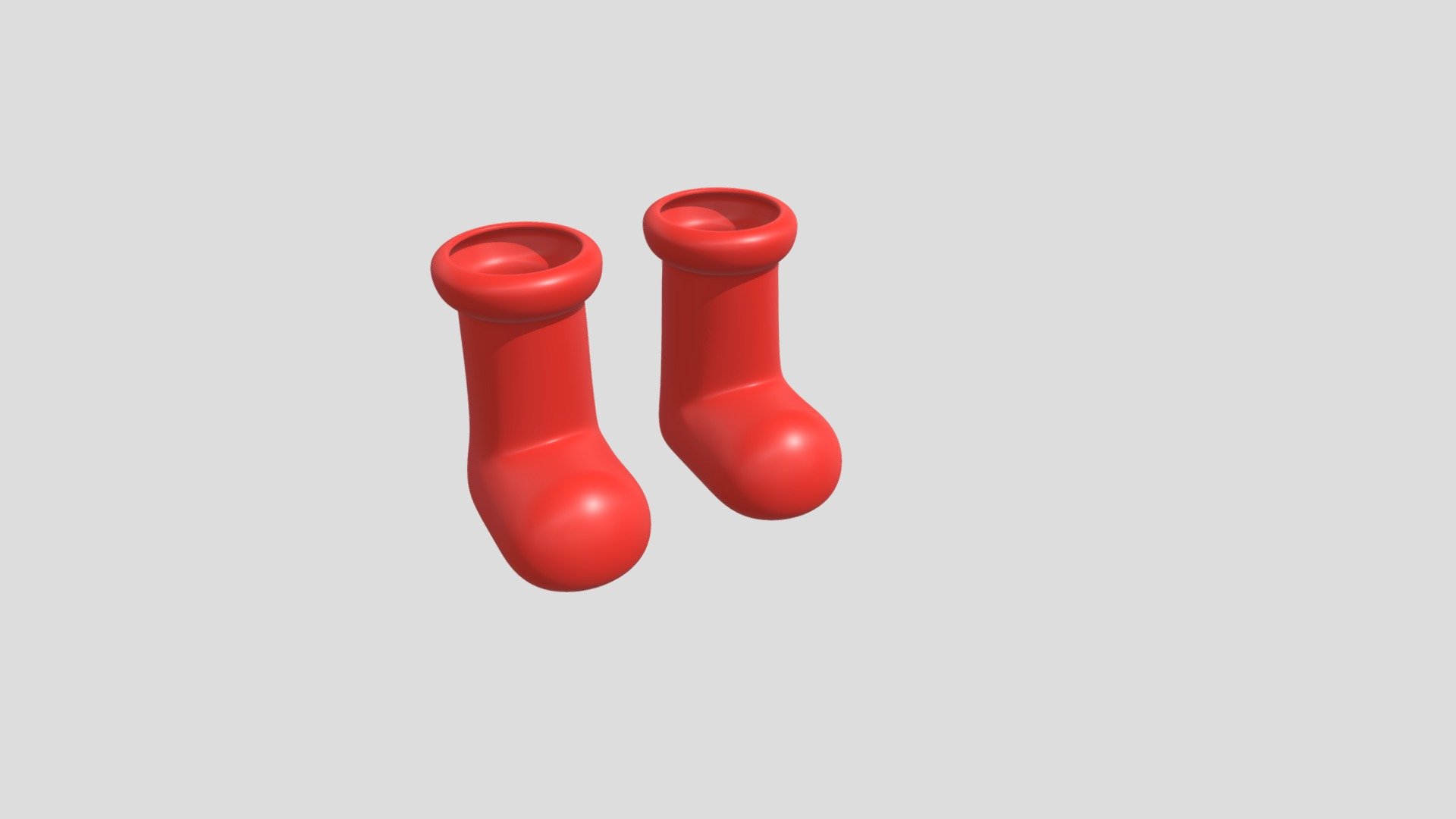 Astro_shoes 3d model