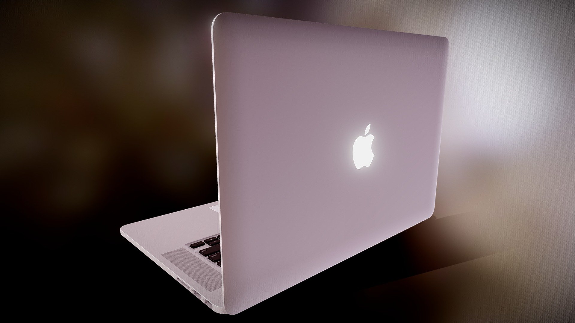 Macbook Apple 3d model