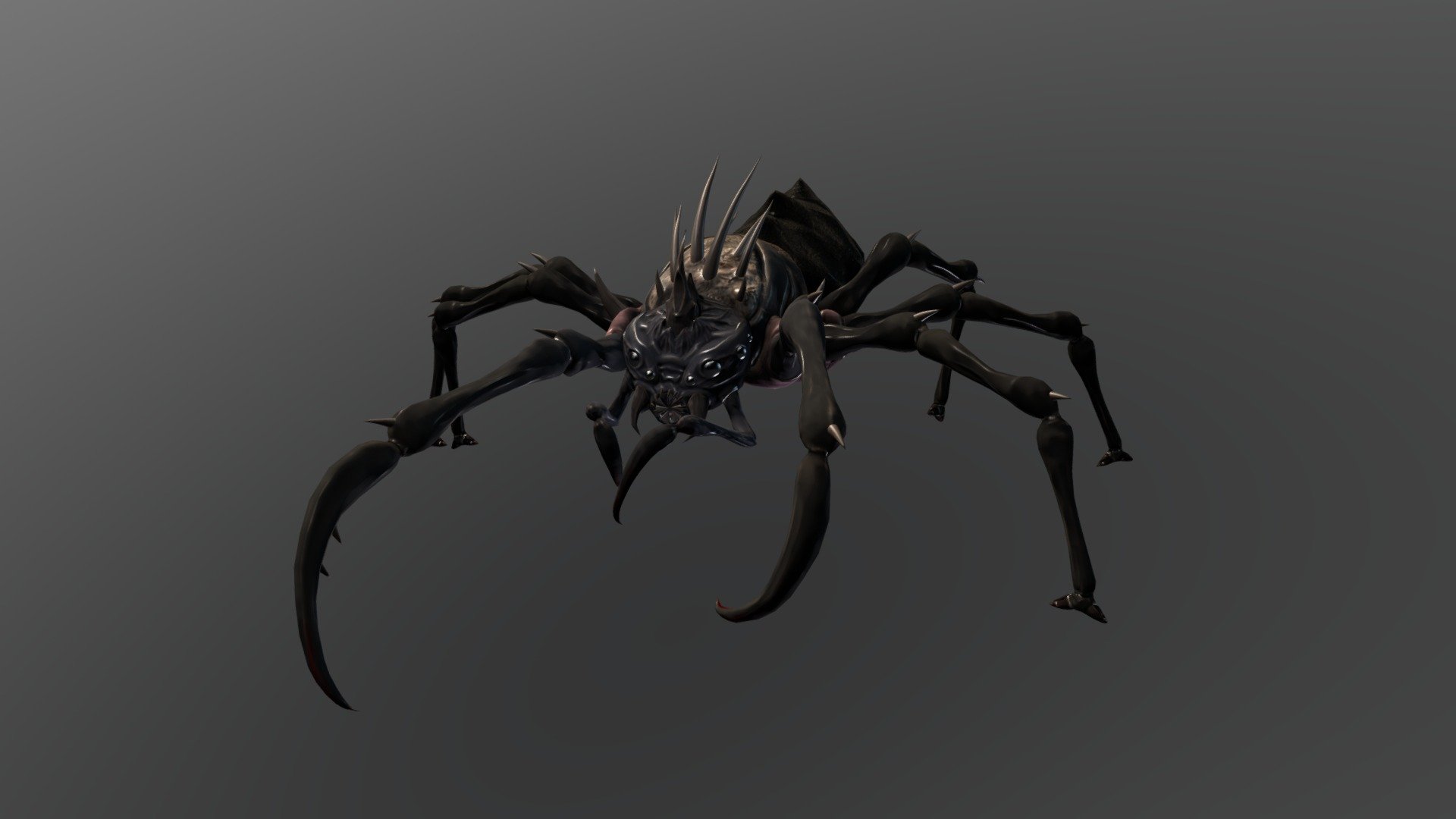 Phear Boss: Spider (Walking) 3d model