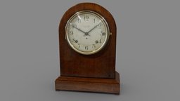 Vintage Wooden Clock