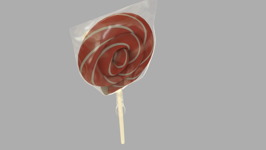 Lollipop 3d model