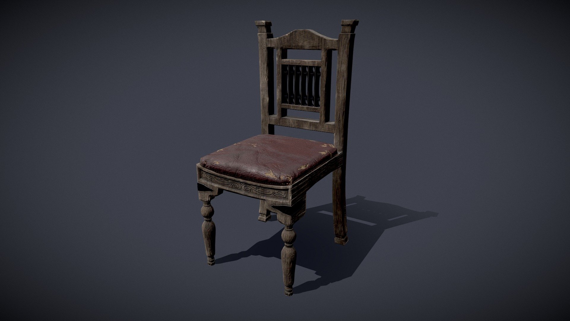 The Old Chair from the Blackmane Manor 3d model