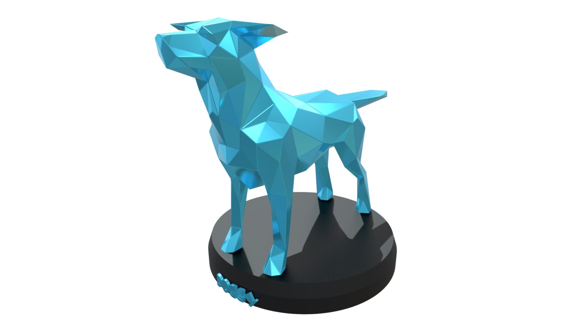 Poly Doggy 3d model