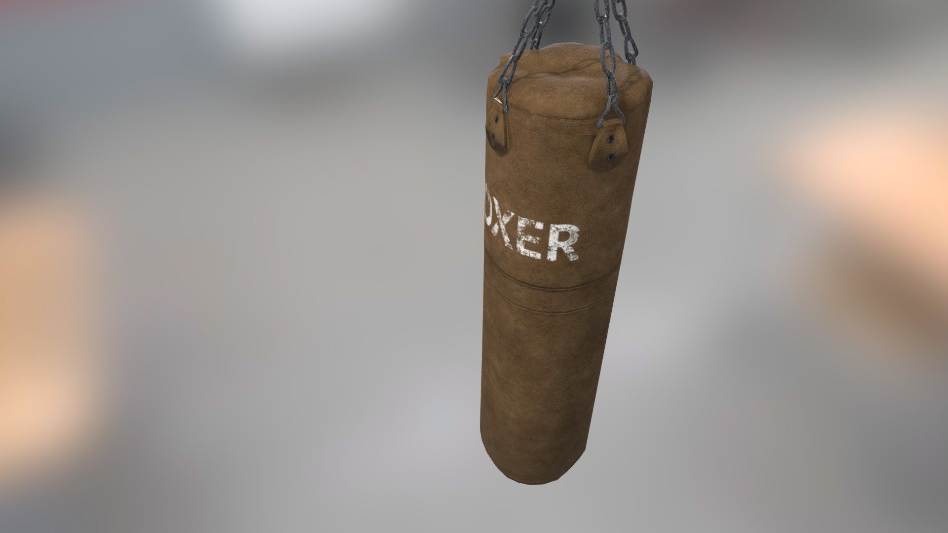 Punching Bag 3d model