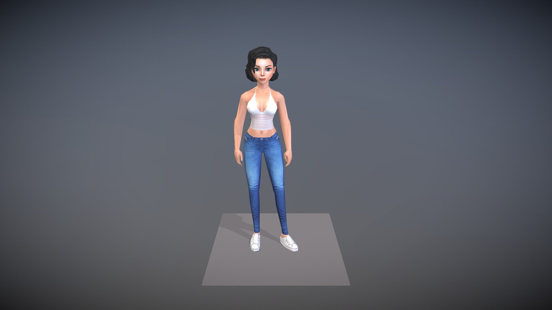 Female Avatar03 3d model