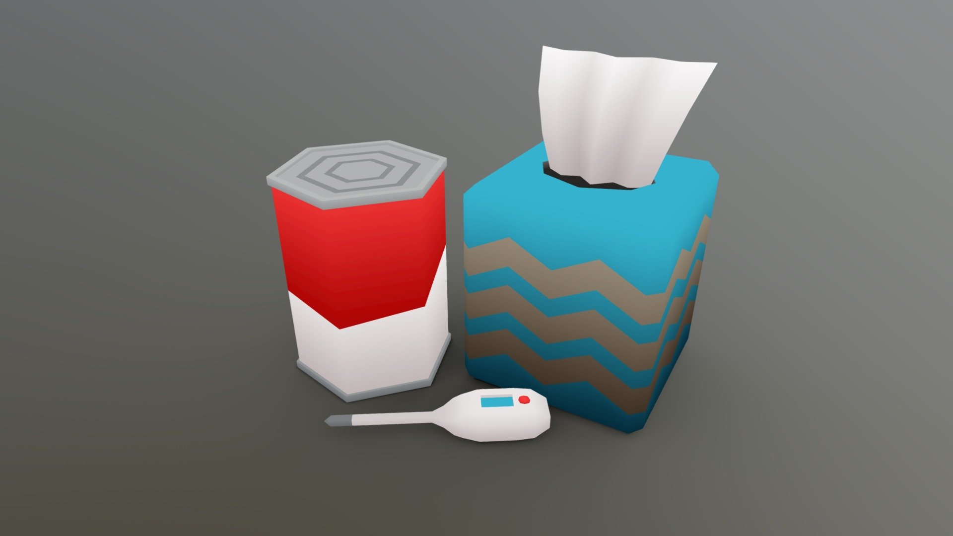 Flu 3d model