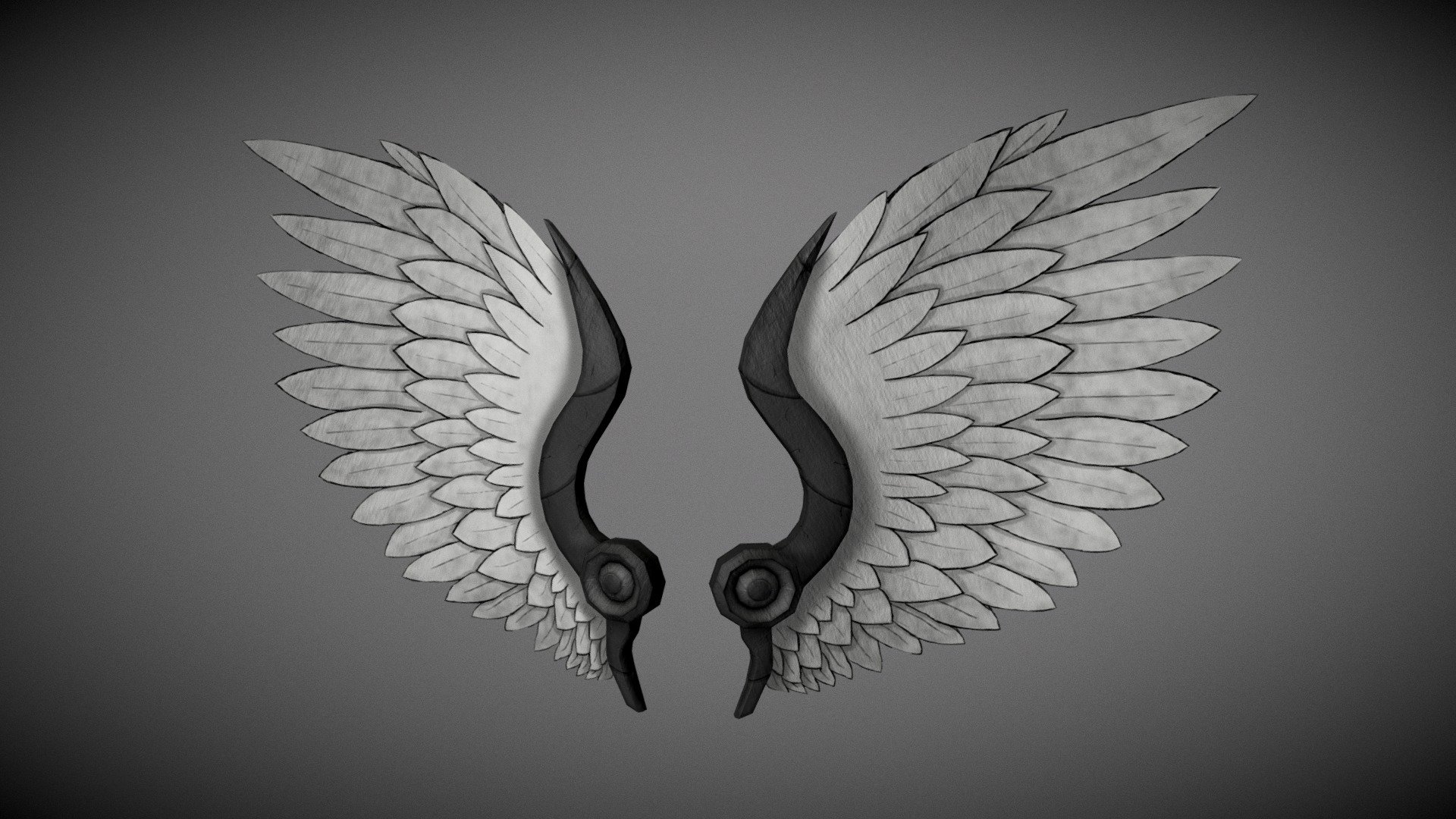 Wings 3d model