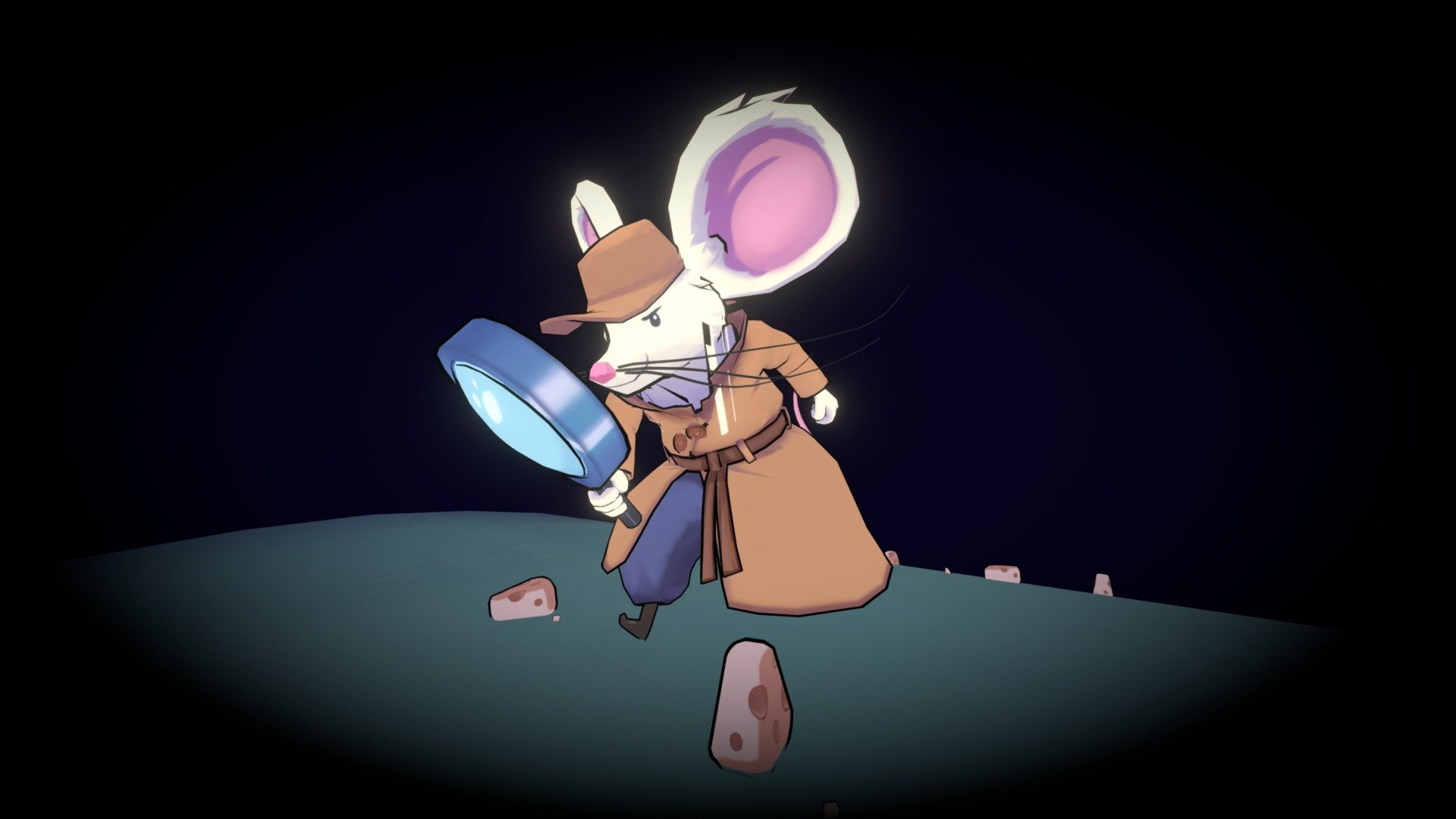 Detective Nibbles 3d model