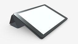 Digital tablet with case mock up 01