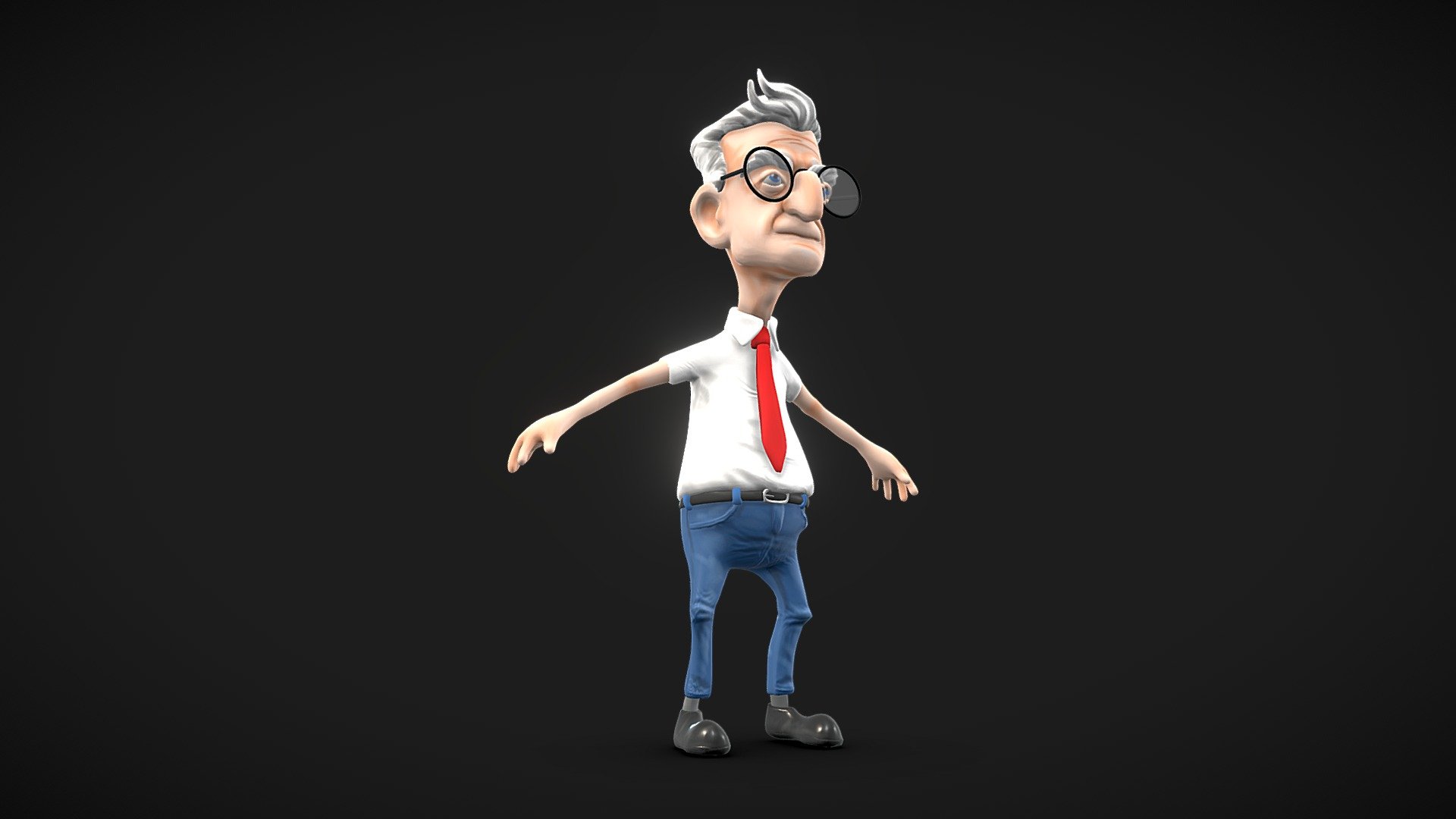 Old Man 3d model