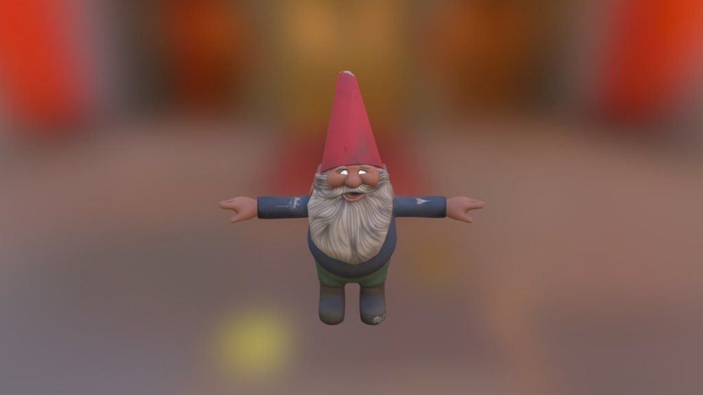 Left4Dead Gnome 3d model