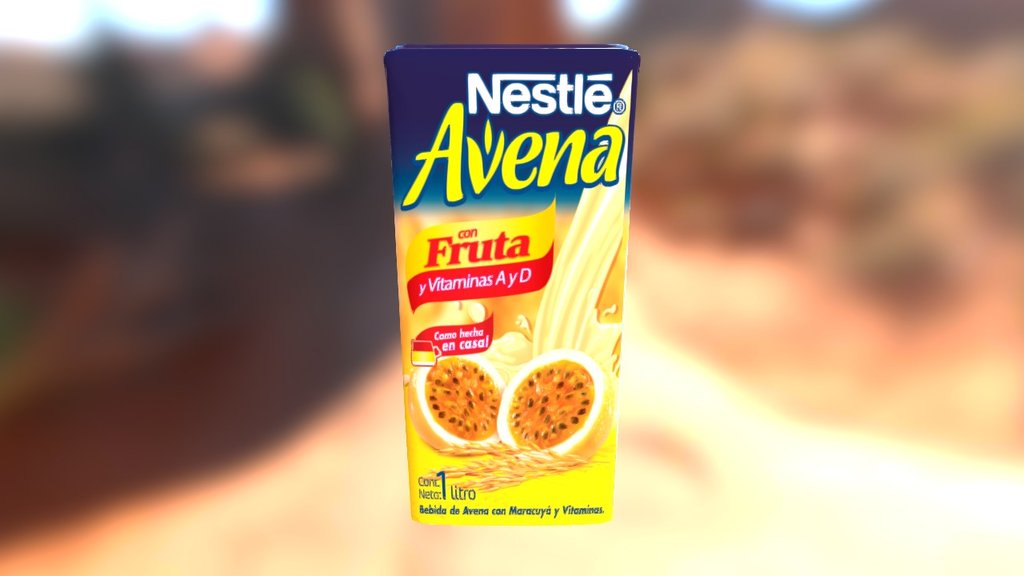 NESTLÉ® Avena 3d model