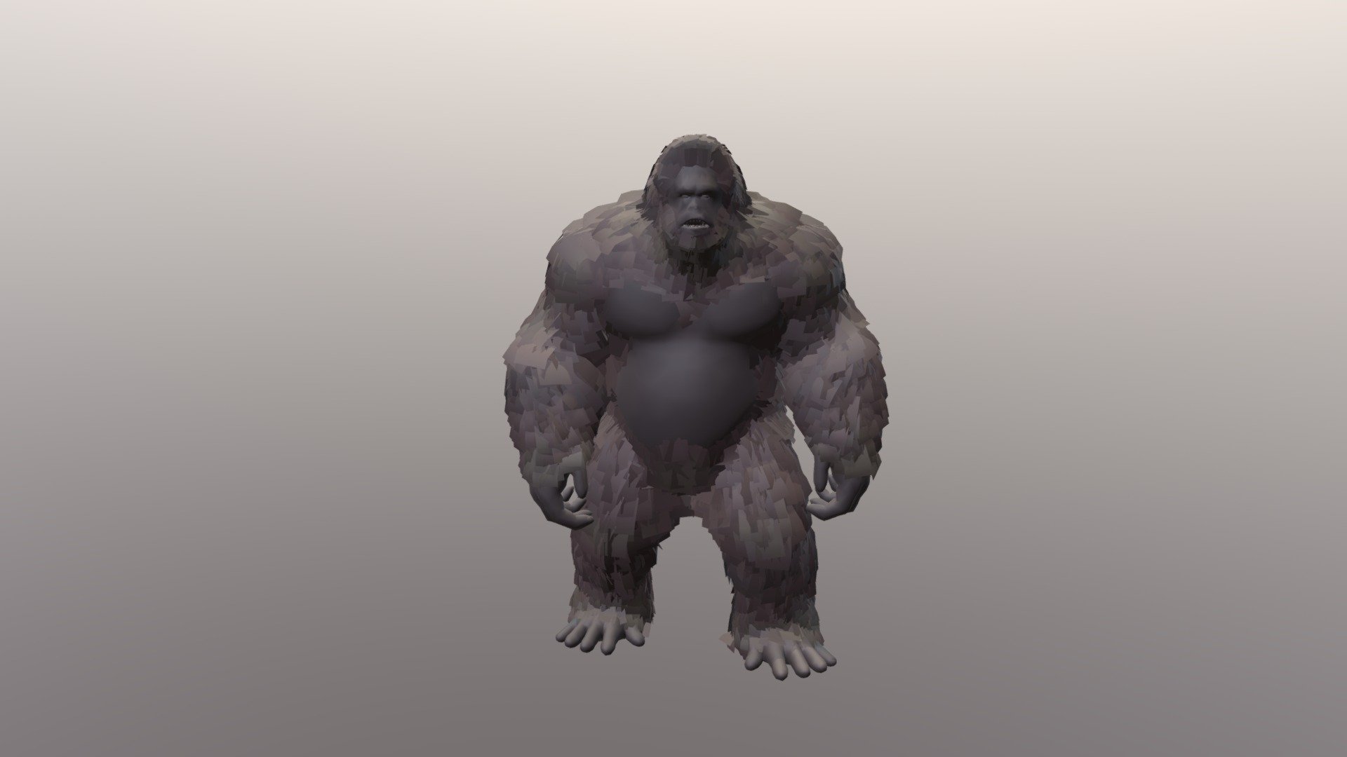 bigfoot 3d model