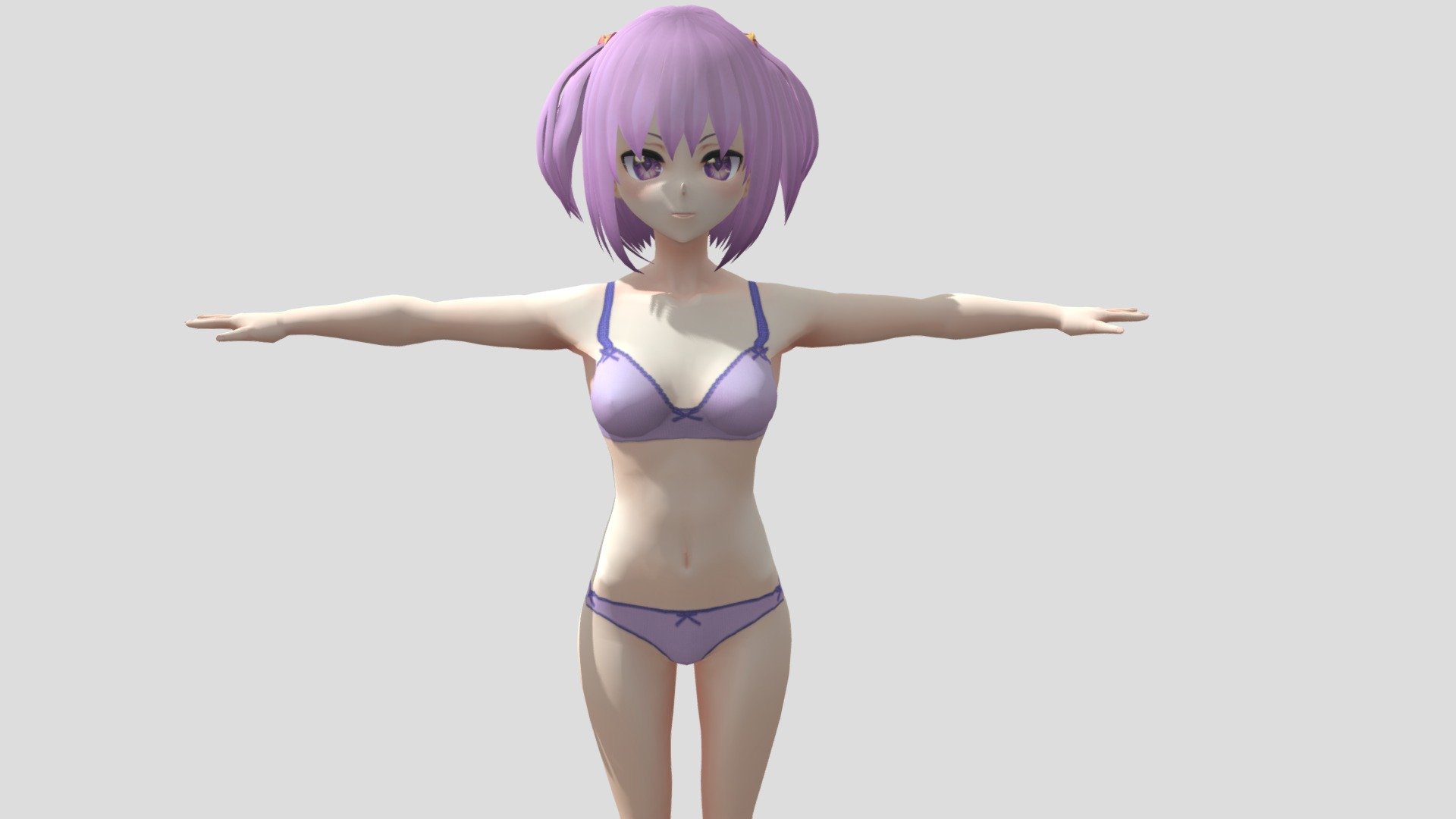 【Anime Character】Maya (Free/Unity 3D) 3d model