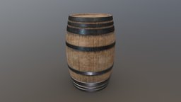 Old Wooden Barrel