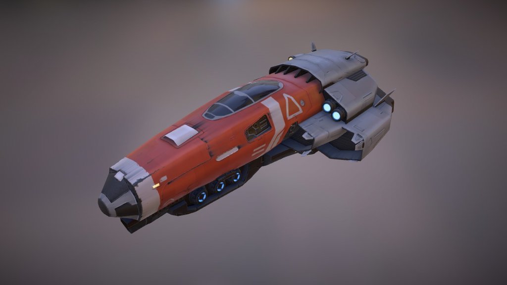 Spaceship 3d model