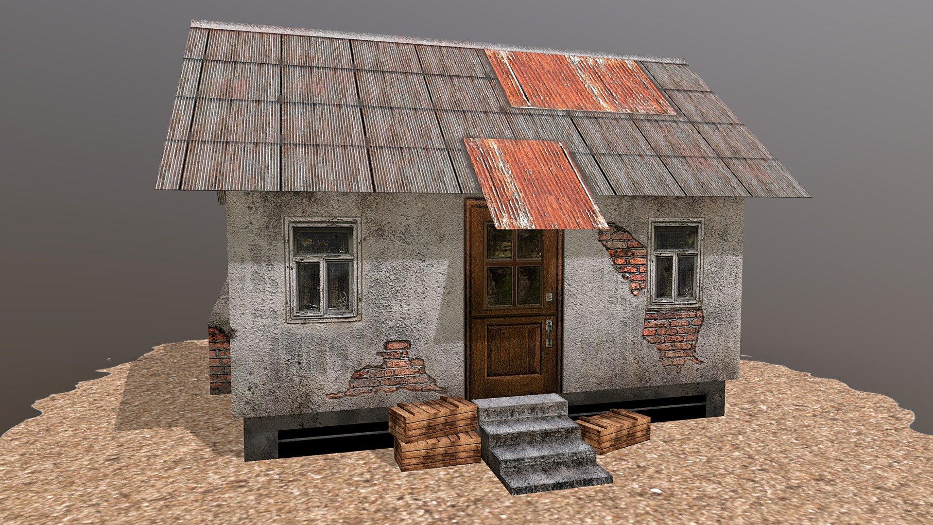 HUT 3d model